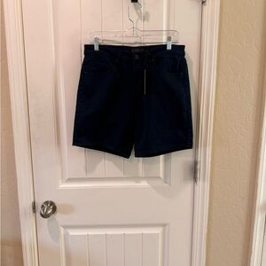 Caliville Women's Dark Navy Jean Shorts - Classic Casual Fit size med